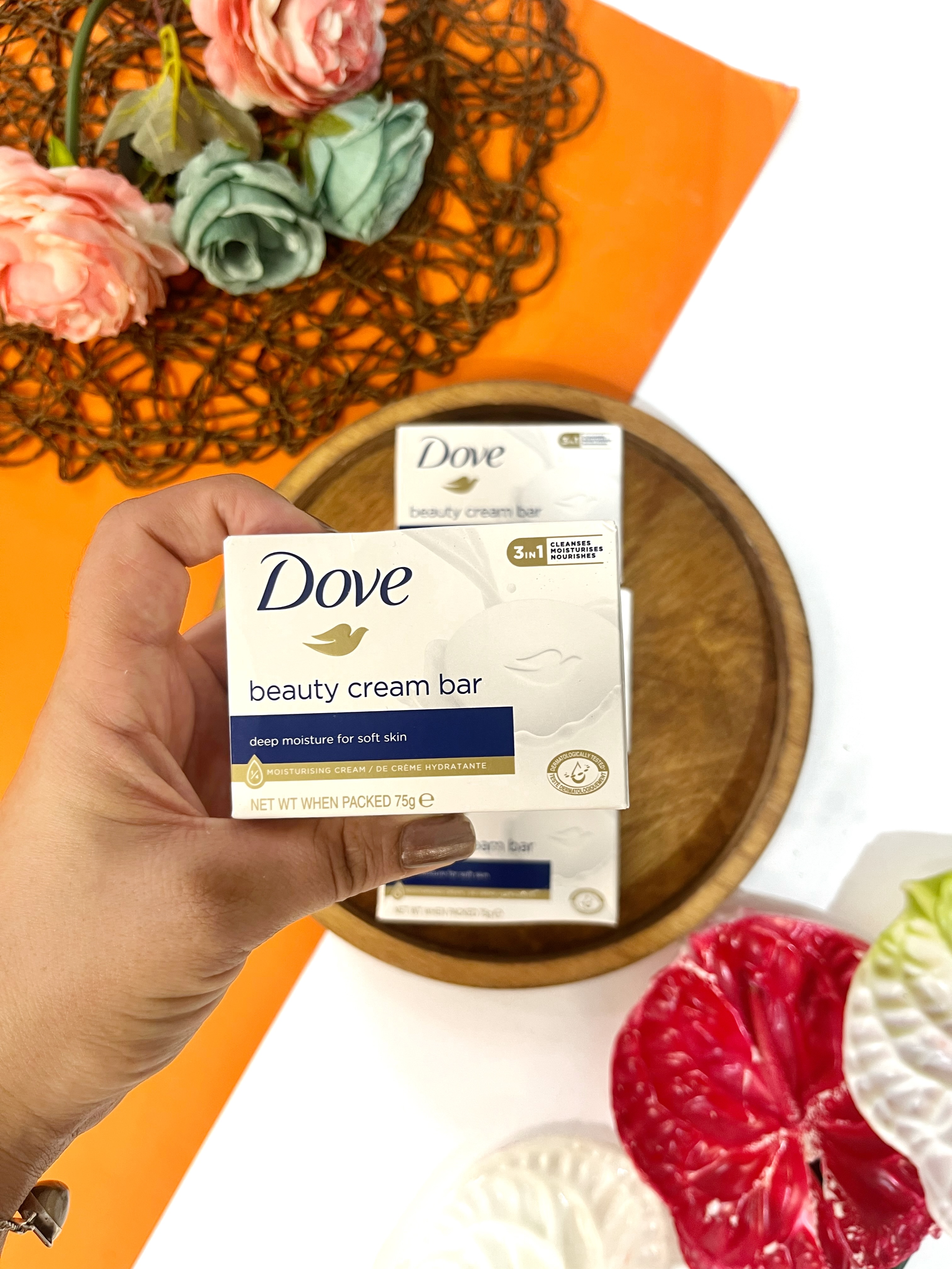 صابون  داو شیر Dove Beauty Cream Bar